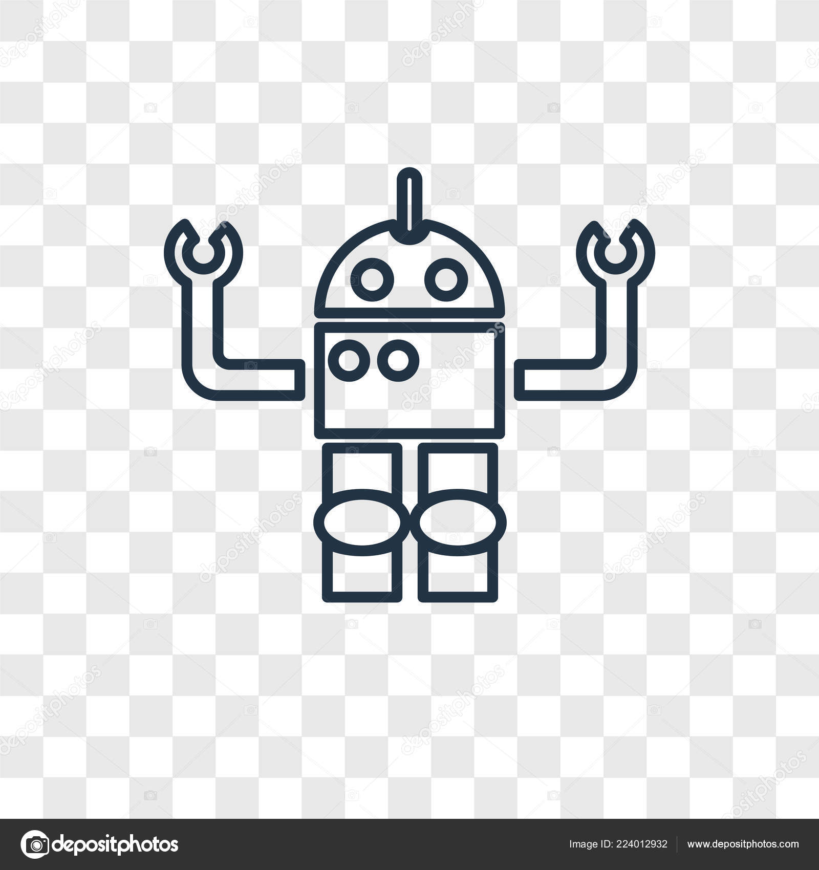 Robot Icon Trendy Design Style Robot Icon Isolated Transparent Background Vector Image By C Topvectorstock Vector Stock Robot Icon Trendy Design Style Robot Icon Isolated Transparent Background Vector Image By C Topvectorstock Vector Stock