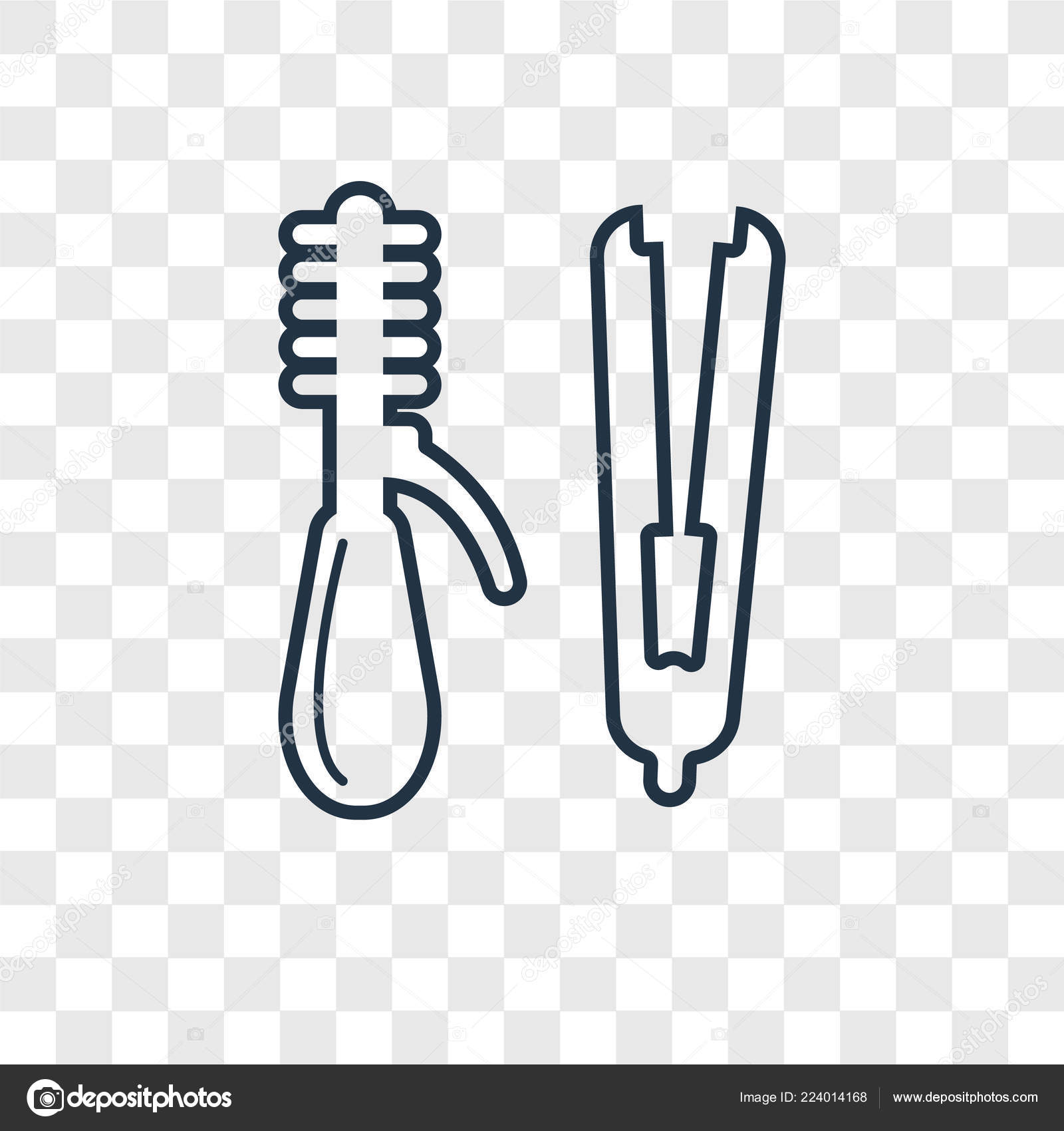 hair straightener icon