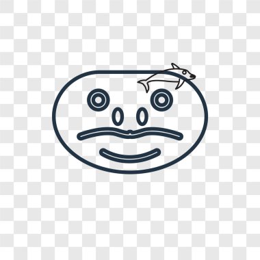 modaya uygun bir tasarım tarzı kaplumbağa simgesi. saydam arka plan üzerinde izole kaplumbağa simgesi. Kaplumbağa simgesi basit vektör ve modern düz UI uygulaması, web sitesi, mobil, logo, sembol. Kaplumbağa simge vektör çizim, Eps10.