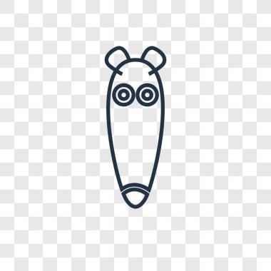 karınca yiyen simgesi modaya uygun bir tasarım tarzı. karınca yiyen simgesi üzerinde şeffaf arka plan izole. karınca yiyen vektör simgesi basit ve modern düz simgesi web sitesi, mobil, logo, app, UI. karınca yiyen simge vektör çizim, Eps10.