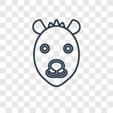 modaya uygun bir tasarım tarzı sırtlan simgesi. sırtlan simgesi üzerinde şeffaf arka plan izole. sırtlan vektör simgesi basit ve modern düz simgesi web sitesi, mobil, logo, app, UI. sırtlan simge vektör çizim, Eps10.