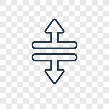 modaya uygun bir tasarım tarzı dikey simgesi bölün. Dikey simgesi üzerinde şeffaf arka plan izole bölün. modern düz UI uygulaması, web sitesi, mobil, logo, sembol ve dikey vektör simgesi basit ayrıldı. dikey simge vektör çizim, Eps10 bölünmüş.