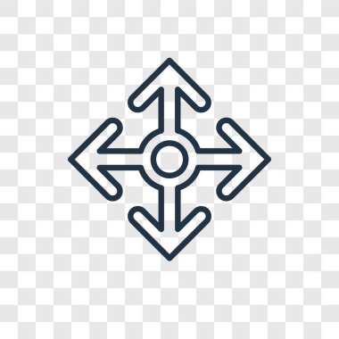 simgesini modaya uygun bir tasarım tarzında taşıyın. saydam arka plan üzerinde izole simgesini taşıyın. vektör simgesi basit hareket ve modern düz UI uygulaması, web sitesi, mobil, logo, sembol. simge vektör çizim, Eps10 hareket.