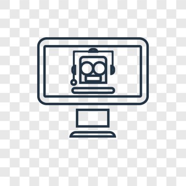 modaya uygun bir tasarım tarzı Yardımcısı simgesi. saydam arka plan üzerinde izole Yardımcısı simgesi. Yardımcısı vektör simgesi basit ve modern düz simgesi web sitesi, mobil, logo, app, UI. Yardımcısı simge vektör çizim, Eps10.