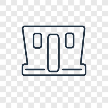 NASA'ın simgesi modaya uygun bir tasarım tarzı. NASA'ın simgesi üzerinde şeffaf arka plan izole. NASA vektör simgesi basit ve modern düz simgesi web sitesi, mobil, logo, app, UI. NASA simge vektör çizim, Eps10.