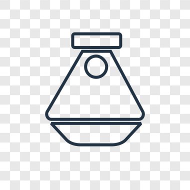 Uzay kapsülü simgesi modaya uygun bir tasarım tarzı. Uzay kapsülü simgesi üzerinde şeffaf arka plan izole. Uzay kapsülü vektör simgesi basit ve modern düz simgesi web sitesi, mobil, logo, app, UI. Uzay kapsülü simge vektör çizim, Eps10.