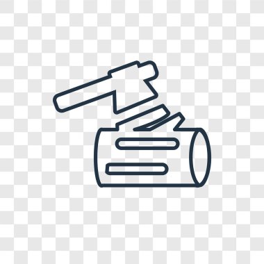 modaya uygun bir tasarım tarzı oduncu simgesi. oduncu simgesi üzerinde şeffaf arka plan izole. oduncu vektör simgesi basit ve modern düz simgesi web sitesi, mobil, logo, app, UI. oduncu simge vektör çizim, Eps10.