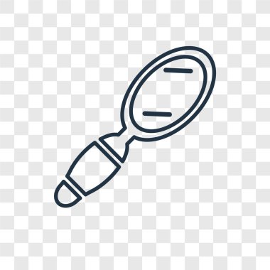 modaya uygun bir tasarım tarzı ayna simgesi. saydam arka plan üzerinde izole ayna simgesi. ayna vektör simgesi basit ve modern düz simgesi web sitesi, mobil, logo, app, UI. ayna simge vektör çizim, Eps10.