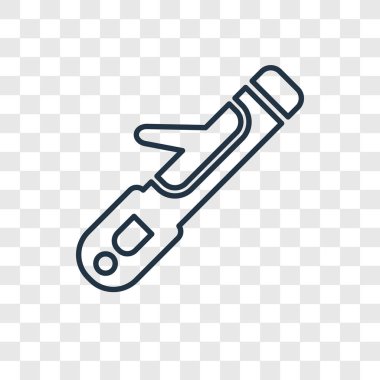 modaya uygun bir tasarım tarzı curlers simgesi. saydam arka plan üzerinde izole curlers simgesi. curlers simgesi basit vektör ve modern düz UI uygulaması, web sitesi, mobil, logo, sembol. curlers simge vektör çizim, Eps10.