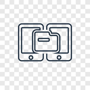 modaya uygun bir tasarım tarzı aktarım simgesi. saydam arka plan üzerinde izole simgesi aktarın. Transfer vektör simgesi basit ve modern düz simgesi web sitesi, mobil, logo, app, UI. simge vektör çizim, Eps10 transfer.