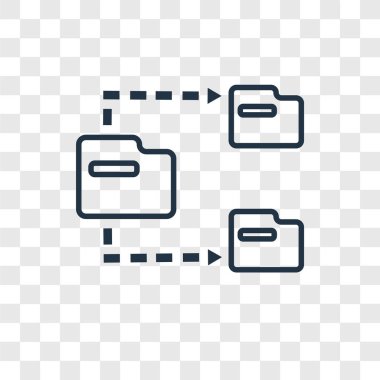 Dosya Aktarım simgesini modaya uygun bir tasarım tarzı. Dosya Aktarım simgesini şeffaf arka plan üzerinde izole. dosya aktarımı vektör simgesi basit ve modern düz simgesi web sitesi, mobil, logo, app, UI. dosya aktarımı simge vektör çizim, Eps10.