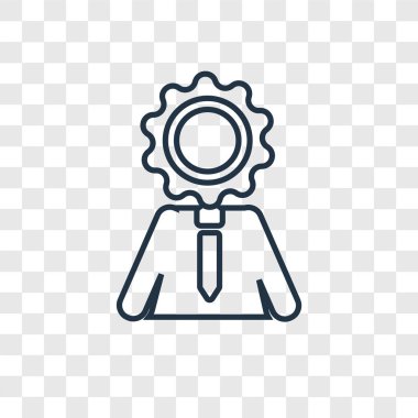 modaya uygun bir tasarım tarzı istihbarat simgesi. saydam arka plan üzerinde izole istihbarat simgesi. İstihbarat vektör simgesi basit ve modern düz simgesi web sitesi, mobil, logo, app, UI. İstihbarat simge vektör çizim, Eps10.