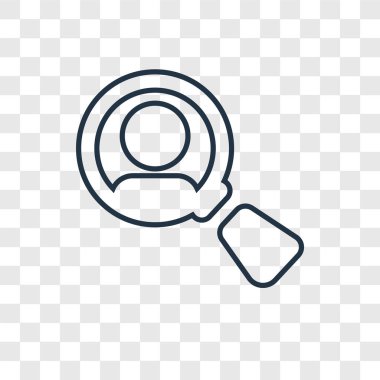 modaya uygun bir tasarım tarzı arama simgesi. saydam arka plan üzerinde izole simgesini arayın. Arama vektör simgesi basit ve modern düz simgesi web sitesi, mobil, logo, app, UI. simge vektör çizim, Eps10 arama.