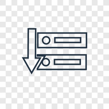 yedekleme simgesini modaya uygun bir tasarım tarzı. yedekleme simgesini şeffaf arka plan üzerinde izole. yedek vektör simgesi basit ve modern düz simgesi web sitesi, mobil, logo, app, UI. yedekleme simgesini vektör çizim, Eps10.