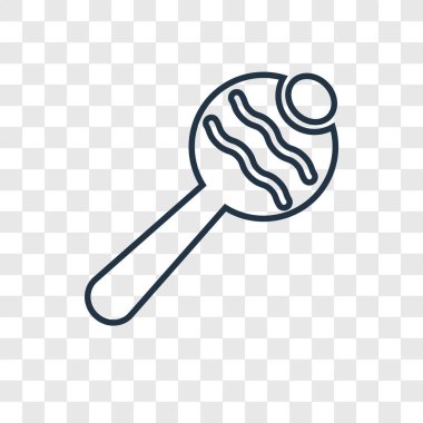 modaya uygun bir tasarım stili simgesini çıngırak. saydam arka plan üzerinde izole simgesi çıngırak. vektör simgesi basit ve modern düz simgesi web sitesi, mobil, logo, app, çıngırak UI. çıngırak simge vektör çizim, Eps10.