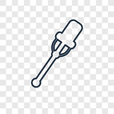 modaya uygun bir tasarım tarzı kamışı simgesi. saydam arka plan üzerinde izole kamışı simgesi. baston vektör simgesi basit ve modern düz simgesi web sitesi, mobil, logo, app, UI. baston simge vektör çizim, Eps10.