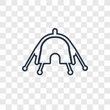 modaya uygun bir tasarım tarzı çadır simgesi. saydam arka plan üzerinde izole çadır simgesi. çadır vektör simgesi basit ve modern düz simgesi web sitesi, mobil, logo, app, UI. çadır simge vektör çizim, Eps10.