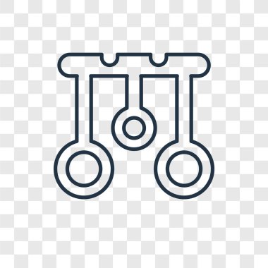 modaya uygun bir tasarım tarzı hava yüzük simgesi. Hava yüzük simgesi üzerinde şeffaf arka plan izole. Hava yüzük vektör simgesi basit ve modern düz simgesi web sitesi, mobil, logo, app, UI. Hava yüzük simge vektör çizim, Eps10.