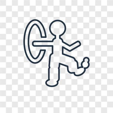 hokkabaz adam simgesi modaya uygun bir tasarım tarzı. hokkabaz adam simgesi üzerinde şeffaf arka plan izole. hokkabaz adam vektör simgesi basit ve modern düz simgesi web sitesi, mobil, logo, app, UI. hokkabaz adam simge vektör çizim, Eps10.