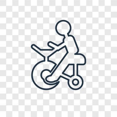 sirk dublör simgesi modaya uygun bir tasarım tarzı. sirk dublör simgesi üzerinde şeffaf arka plan izole. sirk dublör vektör simgesi basit ve modern düz simgesi web sitesi, mobil, logo, app, UI. sirk dublör simge vektör çizim, Eps10.