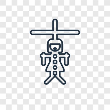 modaya uygun bir tasarım tarzı kukla simgesi. kukla simgesi üzerinde şeffaf arka plan izole. kukla vektör simgesi basit ve modern düz simgesi web sitesi, mobil, logo, app, UI. kukla simge vektör çizim, Eps10.