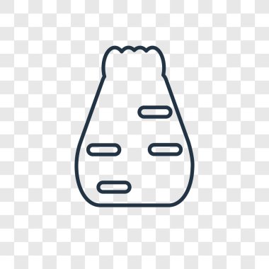 modaya uygun bir tasarım stili simgesini cleanin çöp. saydam arka plan üzerinde izole simgesi cleanin çöp. vektör simgesi basit ve modern düz simgesi web sitesi, mobil, logo, app, cleanin çöp UI. Çöp simge vektör çizim, Eps10 cleanin.