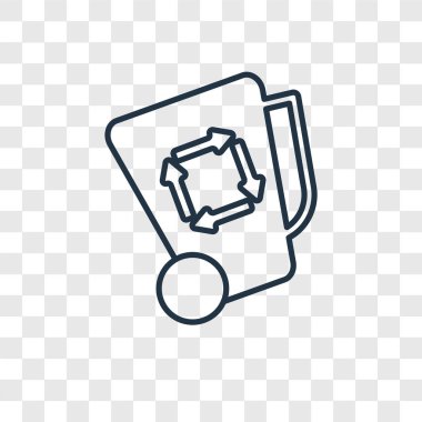 modaya uygun bir tasarım stili simgesini cleanin çöp. saydam arka plan üzerinde izole simgesi cleanin çöp. vektör simgesi basit ve modern düz simgesi web sitesi, mobil, logo, app, cleanin çöp UI. Çöp simge vektör çizim, Eps10 cleanin.