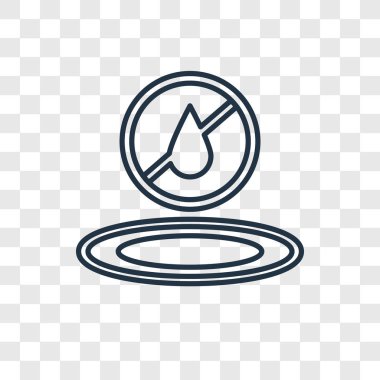 modaya uygun bir tasarım stili simgesini cleanin su yok. saydam arka plan üzerinde izole simgesi cleanin su yok. vektör simgesi basit ve modern düz simgesi web sitesi, mobil, logo, app, cleanin su UI. simge vektör çizim, Eps10 cleanin su.