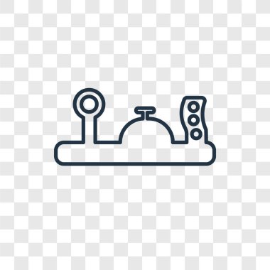 modaya uygun bir tasarım tarzı araçlar simgesi. Araçlar simgesi üzerinde şeffaf arka plan izole. Araçlar simgesi basit vektör ve modern düz UI uygulaması, web sitesi, mobil, logo, sembol. araçları simge vektör çizim, Eps10.