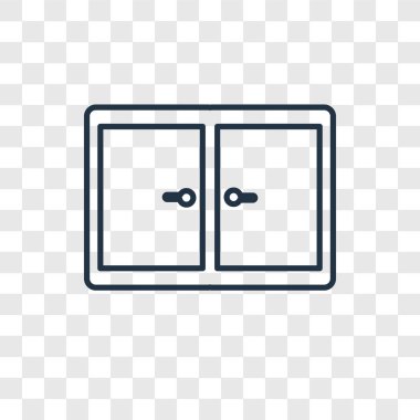 modaya uygun bir tasarım tarzı pencere simgesi. saydam arka plan üzerinde izole pencere simgesi. pencere vektör simgesi basit ve modern düz simgesi web sitesi, mobil, logo, app, UI. pencere simge vektör çizim, Eps10.