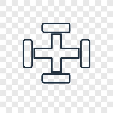 modaya uygun bir tasarım tarzı boru simgesi. saydam arka plan üzerinde izole boru simgesi. vektör simgesi basit ve modern düz simgesi web sitesi, mobil, logo, app, için Kullanıcı arabirimi. Boru simge vektör çizim, Eps10.