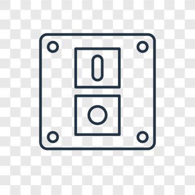 modaya uygun bir tasarım tarzı anahtar simgesi. saydam arka plan üzerinde izole simgesini geçin. vektör simgesi basit ve modern düz simgesi web sitesi, mobil, logo, app, geçiş UI. simge vektör çizim, Eps10 geçiş.