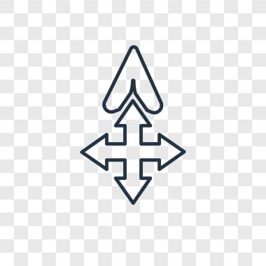 simgesini modaya uygun bir tasarım tarzında taşıyın. saydam arka plan üzerinde izole simgesini taşıyın. vektör simgesi basit hareket ve modern düz UI uygulaması, web sitesi, mobil, logo, sembol. simge vektör çizim, Eps10 hareket.