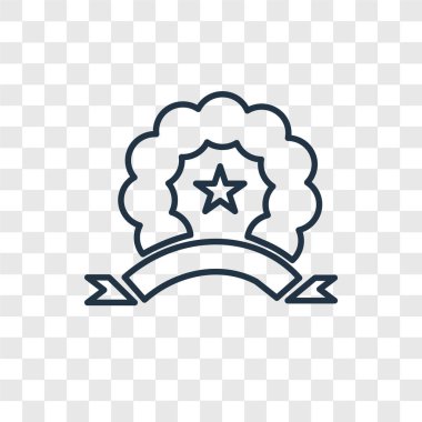 Kurdele simgesi modaya uygun bir tasarım tarzı. Kurdele simgesi üzerinde şeffaf arka plan izole. Şerit vektör simgesi basit ve modern düz simgesi web sitesi, mobil, logo, app, UI. Şerit simge vektör çizim, Eps10.