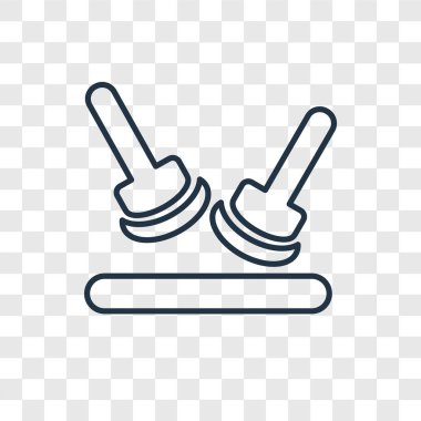 modaya uygun bir tasarım tarzı damga simgesi. saydam arka plan üzerinde izole damga simgesi. pul vektör simgesi basit ve modern düz simgesi web sitesi, mobil, logo, app, UI. Damga simge vektör çizim, Eps10.