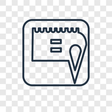 takvim simgesini modaya uygun bir tasarım tarzı. takvim simgesini şeffaf arka plan üzerinde izole. takvim vektör simgesi basit ve modern düz simgesi web sitesi, mobil, logo, app, UI. Takvim simge vektör çizim, Eps10.