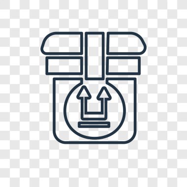 modaya uygun bir tasarım stili simgesini tarafa. saydam arka plan üzerinde izole simgesi tarafa. vektör simgesi basit ve modern düz simgesi web sitesi, mobil, logo, yukarı UI app, yan. simge vektör çizim, Eps10 tarafa.