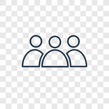 modaya uygun bir tasarım tarzı nüfus simgesi. saydam arka plan üzerinde izole nüfus simgesi. nüfus vektör simgesi basit ve modern düz simgesi web sitesi, mobil, logo, app, UI. nüfus simge vektör çizim, Eps10.