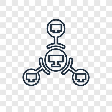 Ağ simgesini modaya uygun bir tasarım tarzı. Ağ simgesini şeffaf arka plan üzerinde izole. Ağ vektör simgesi basit ve modern düz simgesi web sitesi, mobil, logo, app, UI. ağ simge vektör çizim, Eps10.