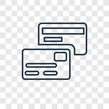 CIT kartı simgesine modaya uygun bir tasarım tarzı. CIT kartı simgesi üzerinde şeffaf arka plan izole. CIT kartı vektör simgesi basit ve modern düz simgesi web sitesi, mobil, logo, app, UI. CIT kartı simge vektör çizim, Eps10.