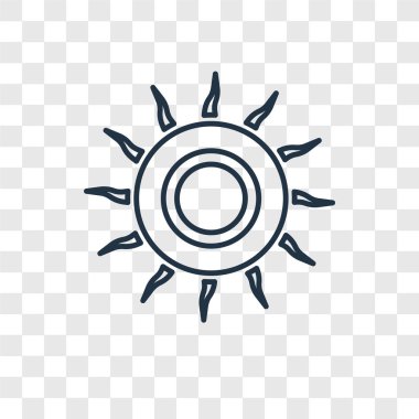güneş ışığı simgesi modaya uygun bir tasarım tarzı. güneş ışığı simgesi üzerinde şeffaf arka plan izole. güneş ışığı vektör simgesi basit ve modern düz simgesi web sitesi, mobil, logo, app, UI. güneş ışığı simge vektör çizim, Eps10.