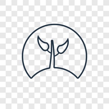 modaya uygun bir tasarım tarzı bitki simgesi. saydam arka plan üzerinde izole bitki simgesi. bitki vektör simgesi basit ve modern düz simgesi web sitesi, mobil, logo, app, UI. simge vektör çizim, Eps10 bitki.