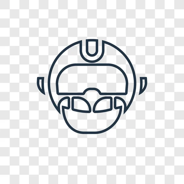 Icono Del Casco Estilo Diseño Moda Icono Del Casco Aislado — Vector de stock