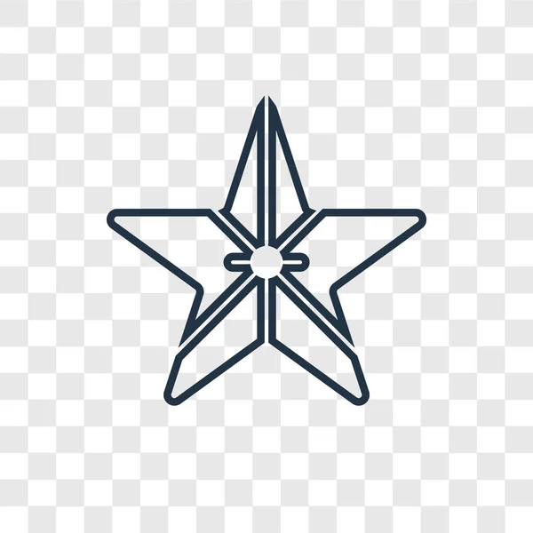 Icono Estrella Mar Estilo Diseño Moda Icono Estrella Mar Aislado — Vector de stock