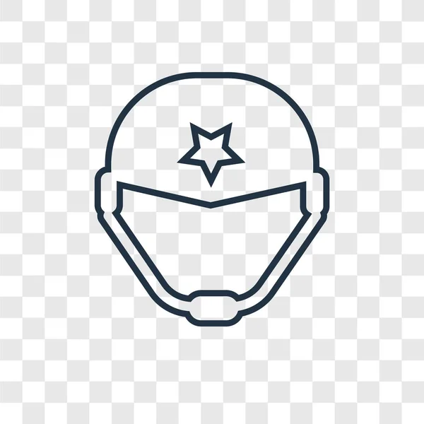 Icono Del Casco Estilo Diseño Moda Icono Del Casco Aislado — Vector de stock