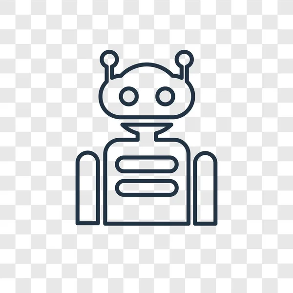 Icono Del Robot Estilo Diseño Moda Icono Del Robot Aislado — Vector de stock