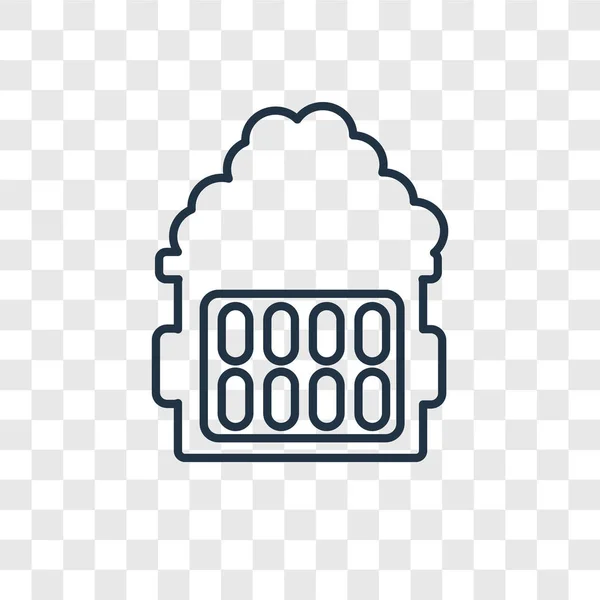Икона Прачечной Модном Стиле Дизайна Иконка Прачечной Изолирована Прозрачном Фоне — стоковый вектор