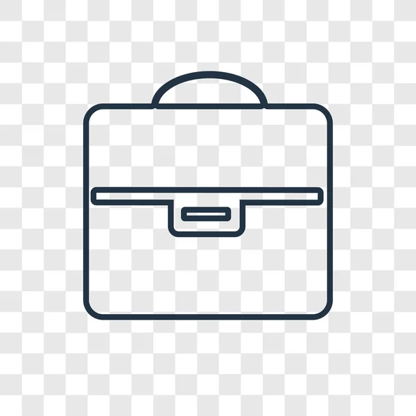 Briefcase Icon Trendy Design Style Briefcase Icon Isolated Transparent Background — Stock Vector