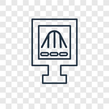 Gauss işlev simgesini modaya uygun bir tasarım tarzı. Gauss işlev simgesini şeffaf arka plan üzerinde izole. Gauss fonksiyonu vektör simgesi basit ve modern düz simgesi web sitesi, mobil, logo, app, Kullanıcı arabirimi.