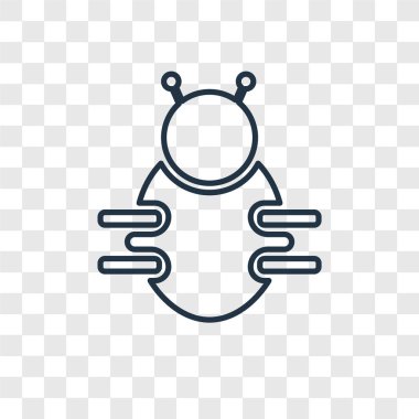 modaya uygun bir tasarım tarzı virüs simgesi. virüs simgesi üzerinde şeffaf arka plan izole. virüs vektör simgesi basit ve modern düz simgesi web sitesi, mobil, logo, app, UI. virüs simge vektör çizim, Eps10.